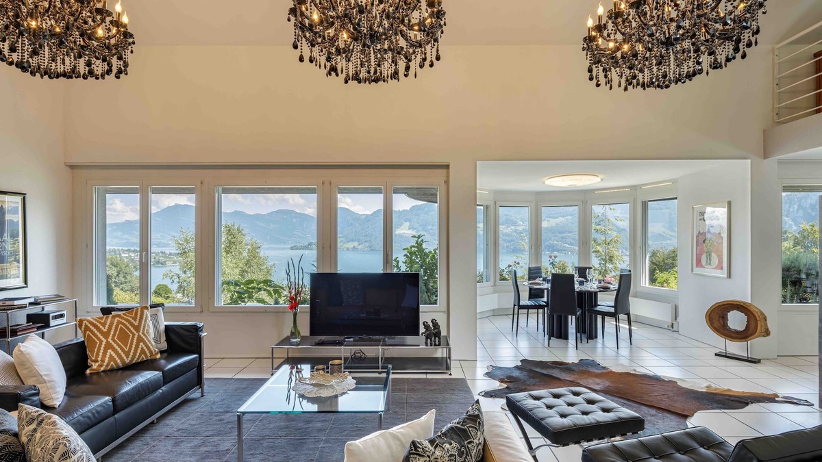 Hergiswil Villa | 7 Bedroom Luxury Pool Villa with Lake Lucerne View