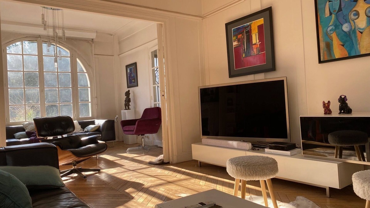 Quartier de Becon House | 7 min Paris and La Défense 1928 charming Hôtel Particulier with garden +pkg
