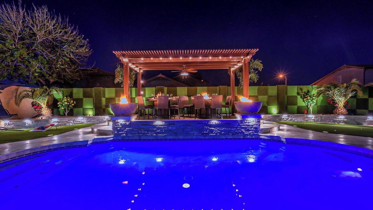 Scottsdale Ranch House | 7BR/4BATH Getaway SC w/Arcade Room, HEATED Pool, Billiards, Hot Tub & Mini Golf