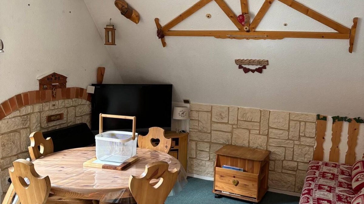 La Ferriere Apartment | 7laux/Le Pleynet 6 Personnes 4 Lits : 2 Chambres