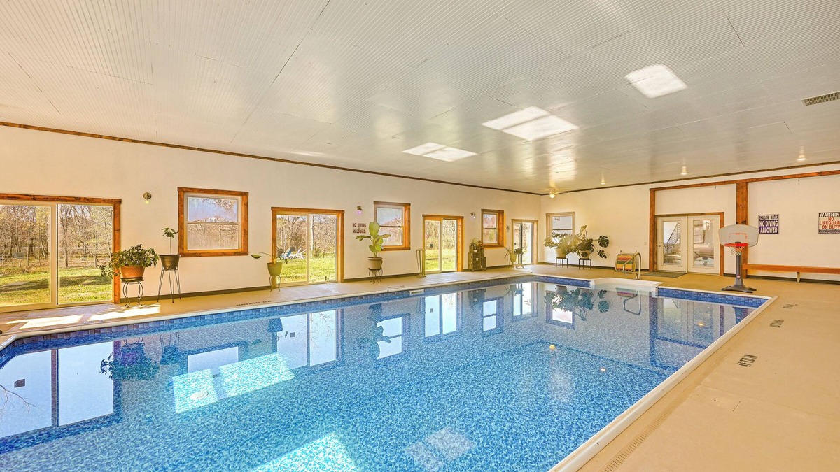 Bridgman House | 8-Acre Bridgman Oasis: Pool, Hot Tub & Game Room