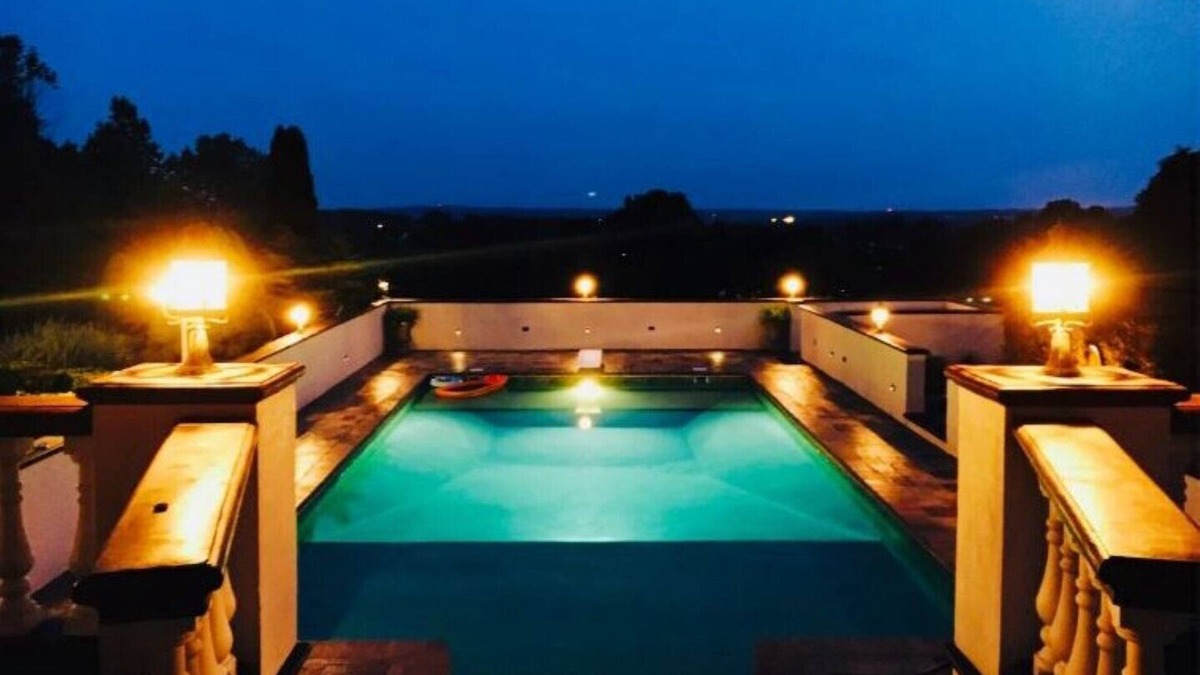Changewater Villa | 8 acre Mediterranean style villa with 20 mile view