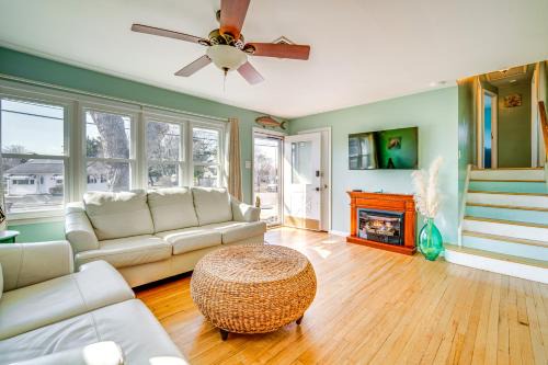 North Cape May House | 8 Blocks to Beach BBQ-Ready North Cape May Home!
