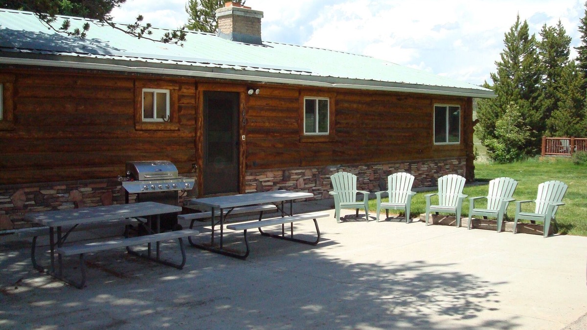 Lazy Acres Cabin | 8 miles from Yellowstone! Parking area for toys! Fireplace, Gas Grill, Smart TV