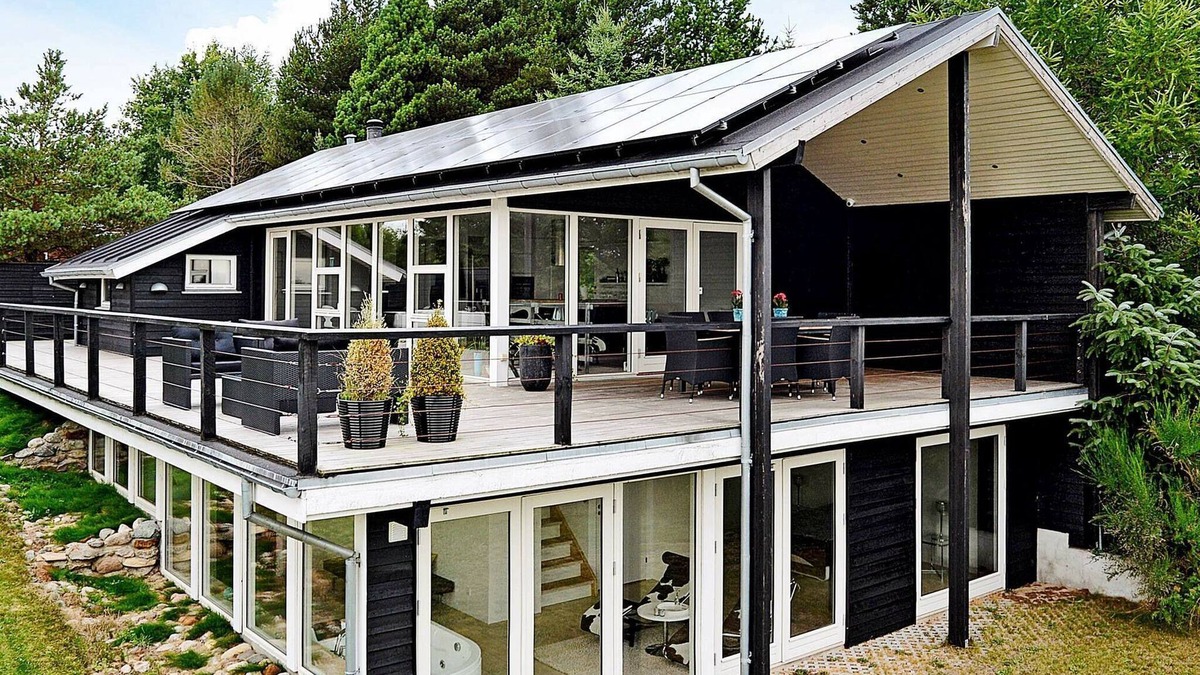 Tranum House | 8 person holiday home in Brovst-By Traum