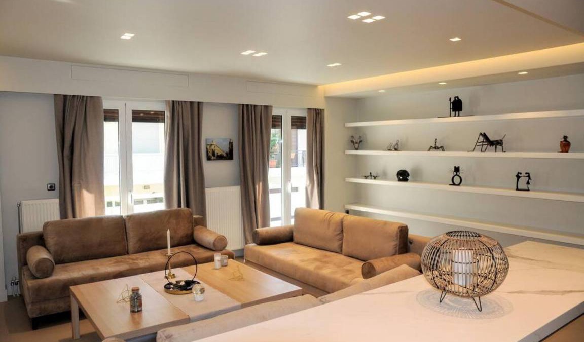 Thissio Apartment | 80 m² Apartment ∙ 1 bedroom ∙ 10 guests