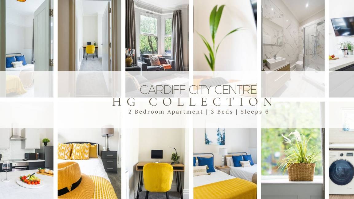 Adamsdown Apartment | 85 m² Apartment ∙ 2 bedrooms ∙ 6 guests
