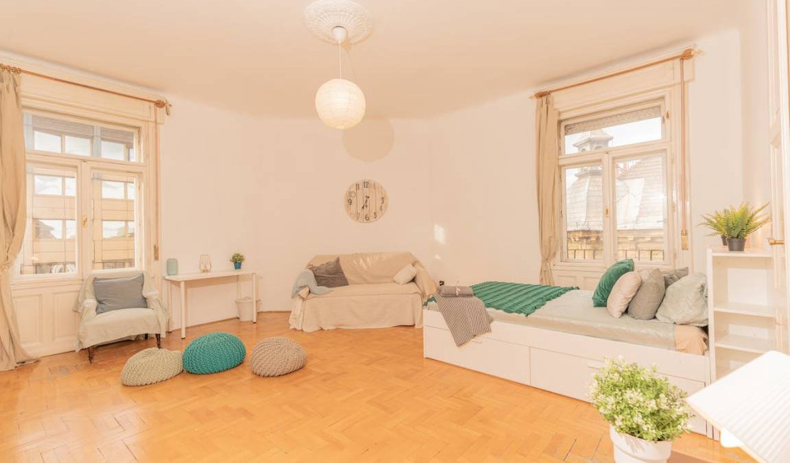 Nepszinhaz negyed Resort | 86 m² Private room ∙ 1 bedroom ∙ 1 guest