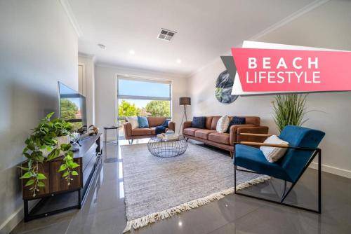 Christies Beach House | 87 m² House ∙ 3 bedrooms ∙ 9 guests