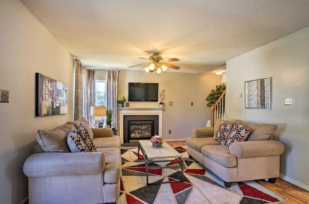 Sandston House | 9 Mi to Richmond Sandston Home with Office