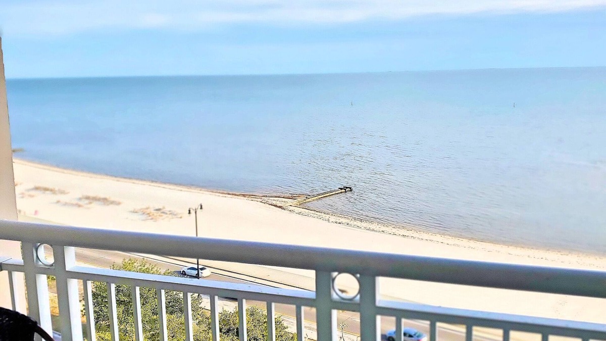 Biloxi Condo | 904 Legacy Tower Two Overlooks the beautiful Gulf of America! "Sandy Bliss"