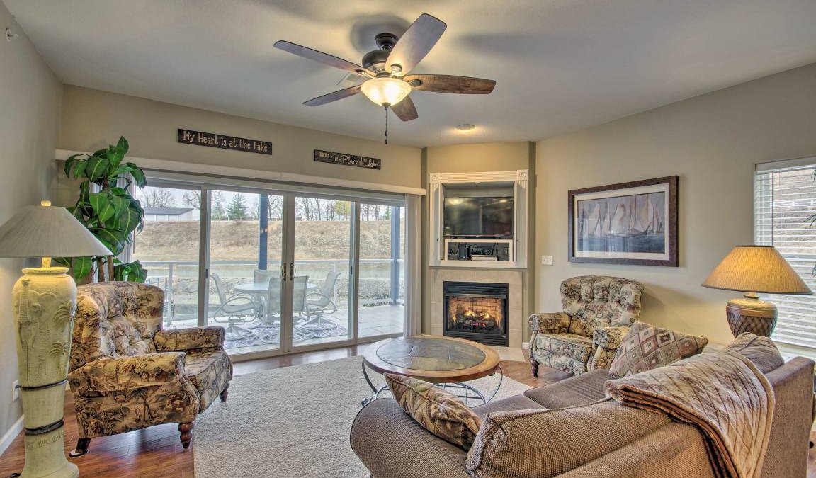 Lake Ozark Apartment | 94 m² Apartment ∙ 1 bedroom ∙ 4 guests