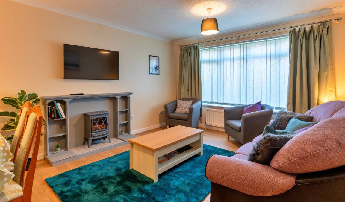 Burnham-on-Sea House | 96 m² Bungalow ∙ 3 bedrooms ∙ 5 guests