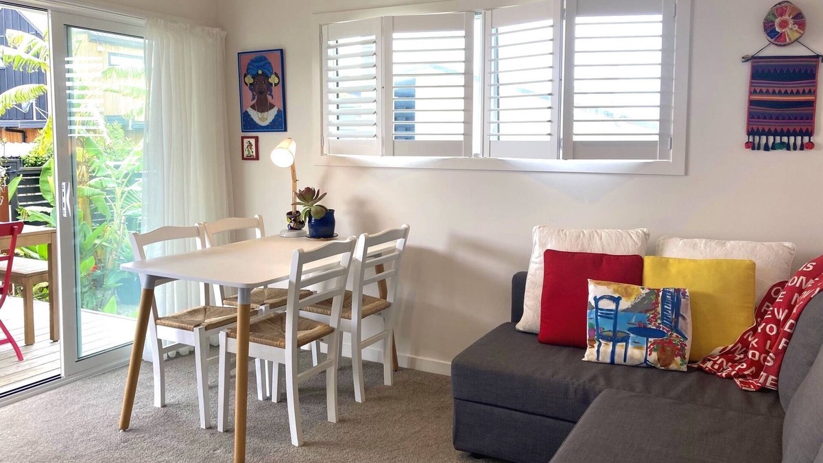 Snells Beach Condo | A 2 minute stroll to beautiful Snells Beach with lovely walkways.