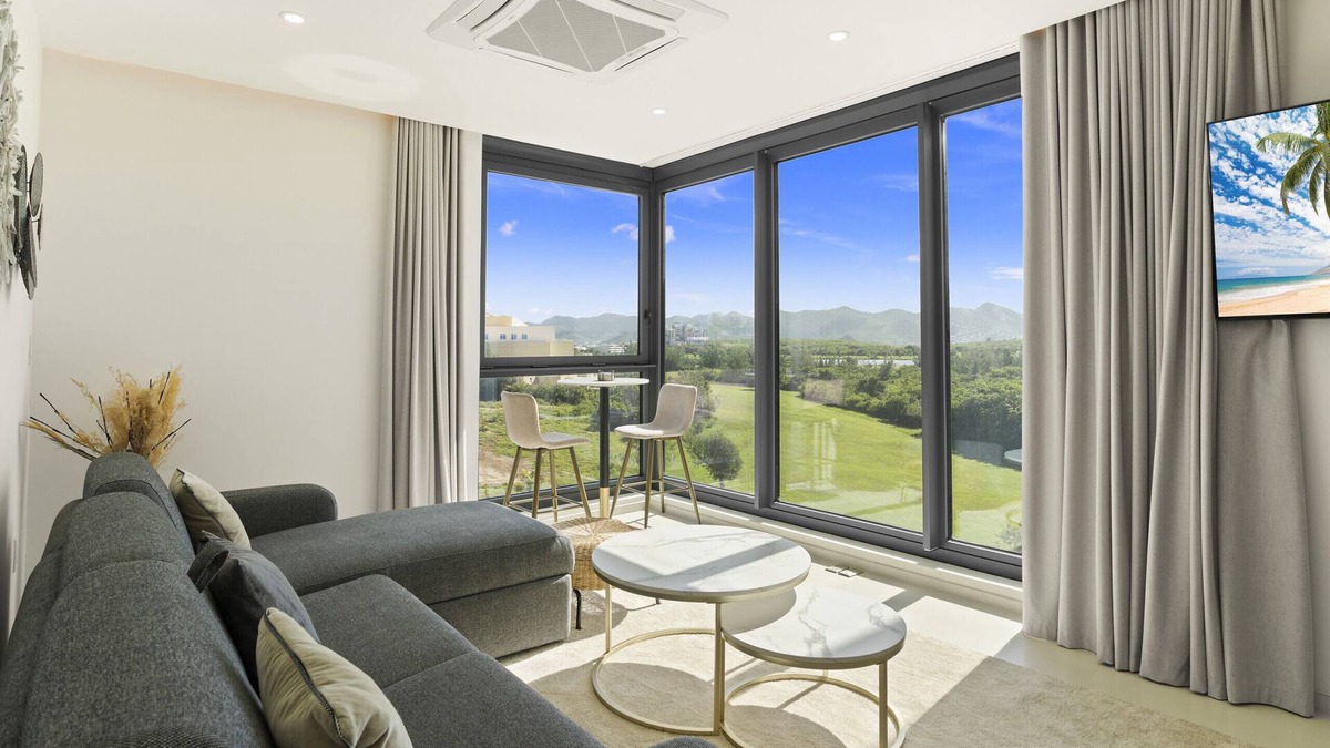 Maho Apartment | A-405 Stunning one bedroom apartment overlooking the pool