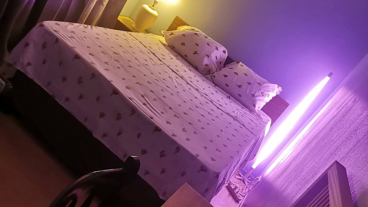 Bezons Apartment | A blue room number 1