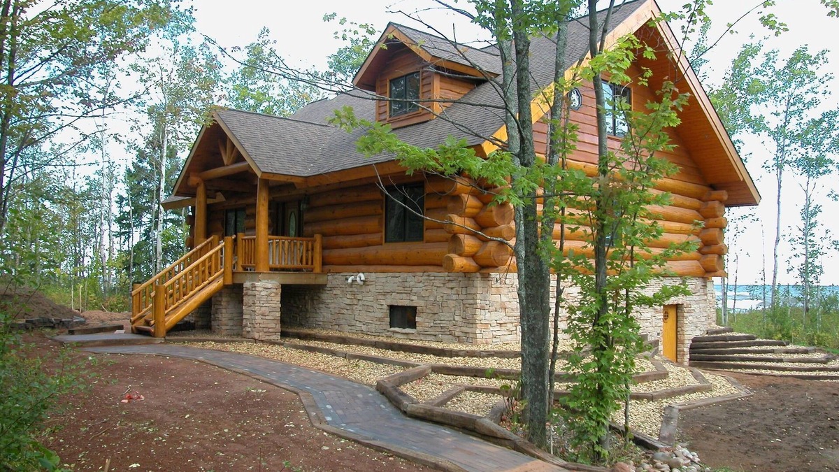 Ontonagon Cabin | A Cabin Up NorthnLog Home On Lake Superior - Contact owner for available dates