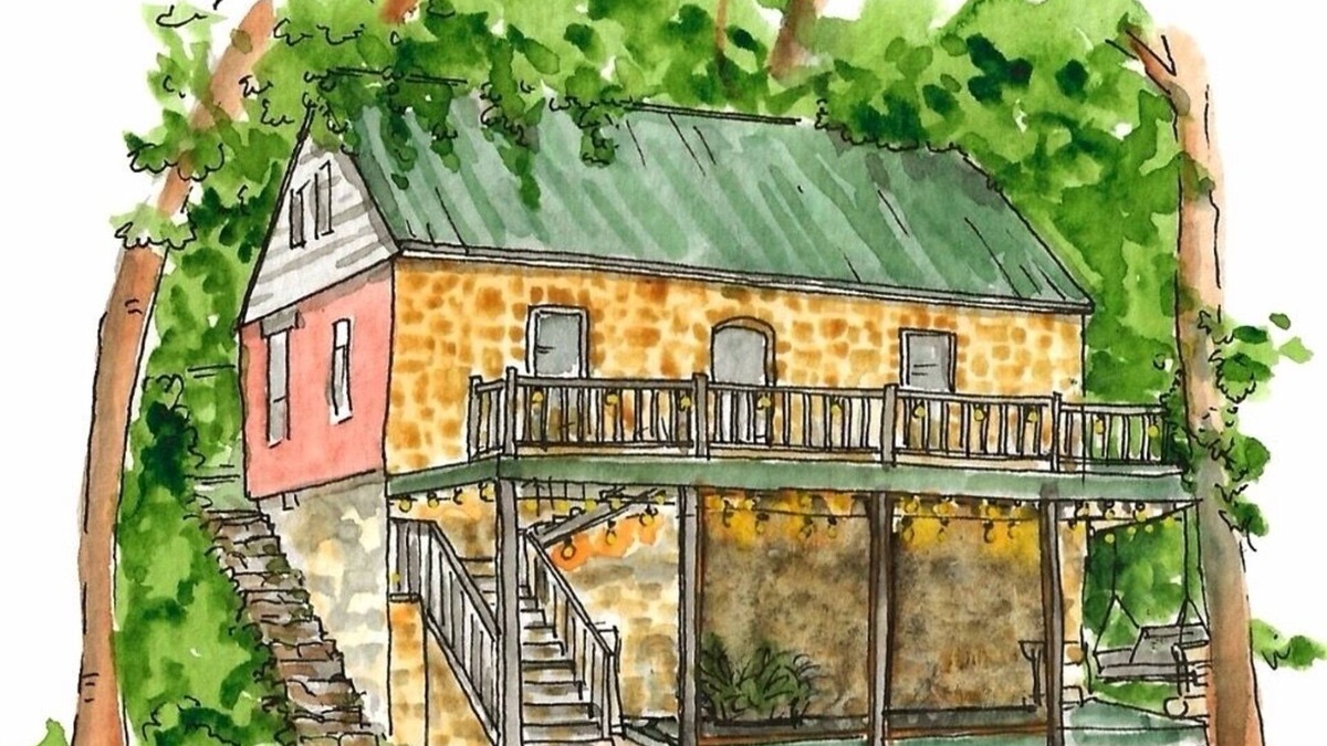 Hermann Cottage | A Charming and Private Cottage in the historic downtown of Hermann, Missouri.