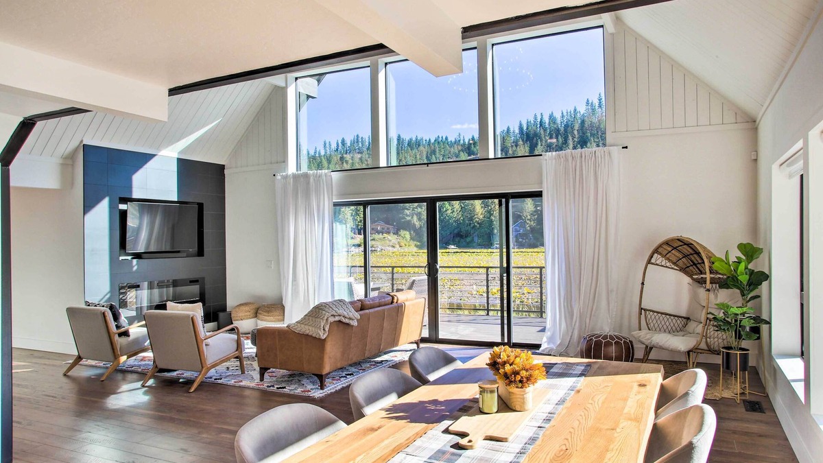 Twin Lakes House | A Contemporary Dream: Lakefront Rathdrum Oasis!