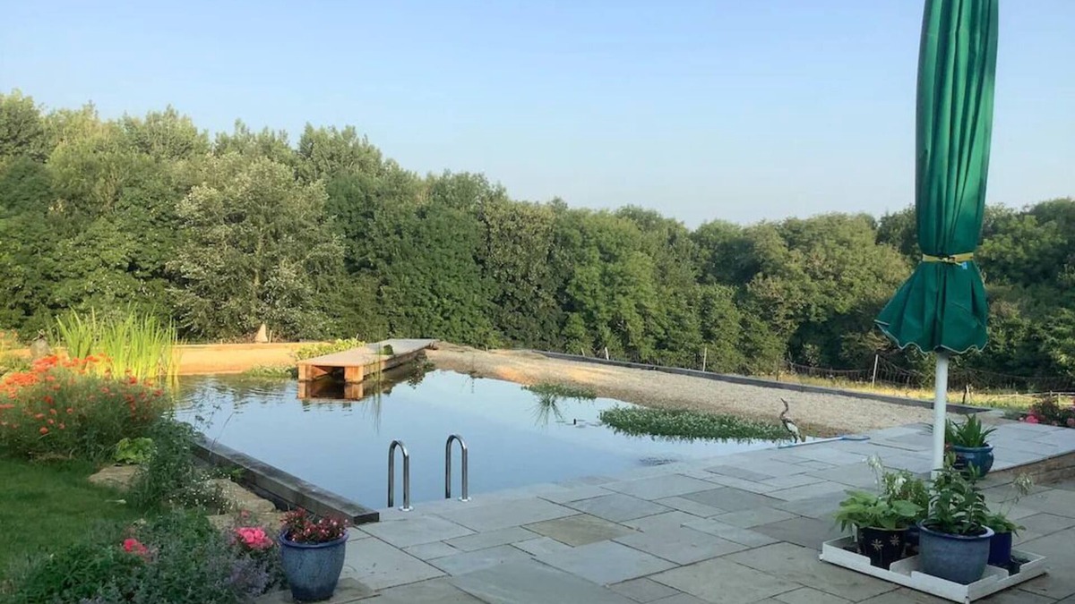 Broad Hinton Cottage | A Cottage and The Railway Carriage with use of a Natural Pool.