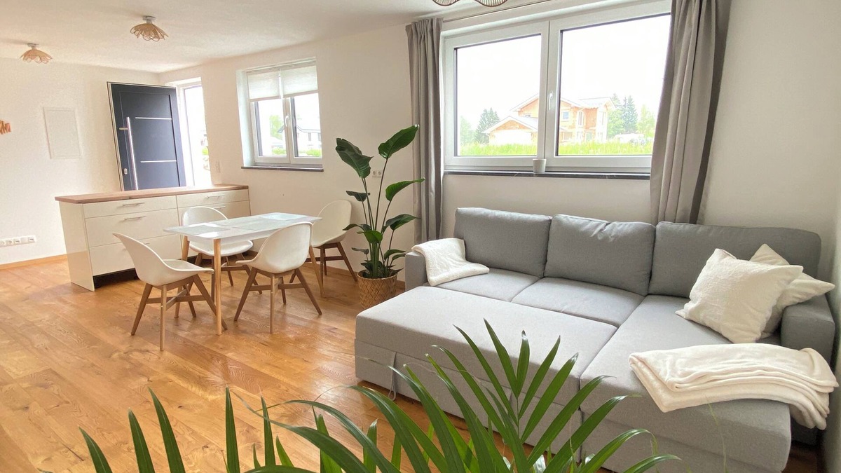Peiting Apartment | A cozy oasis in the foothills of the Alps. Beautiful bright apartment with 4 sleeping places.
