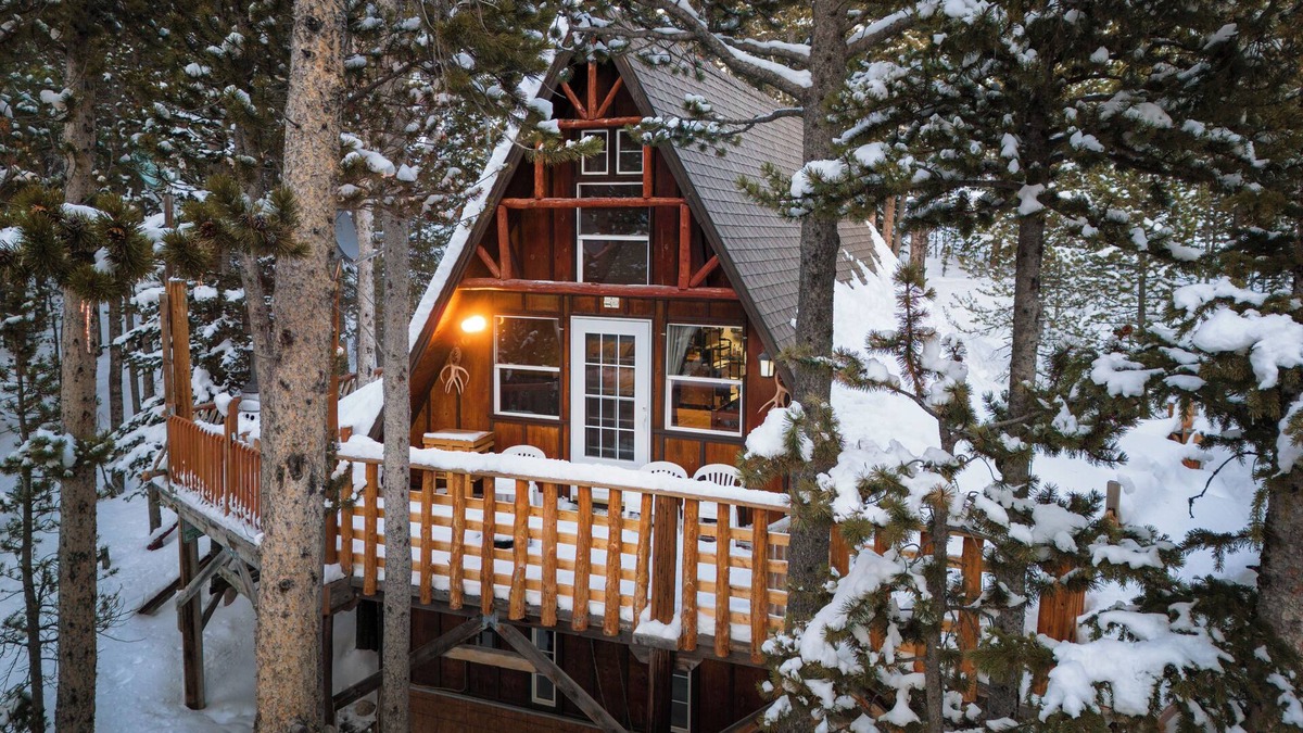 Saint Mary's Cabin | A-Frame Cabin - Mountain Views, Deck, Pet Friendly
