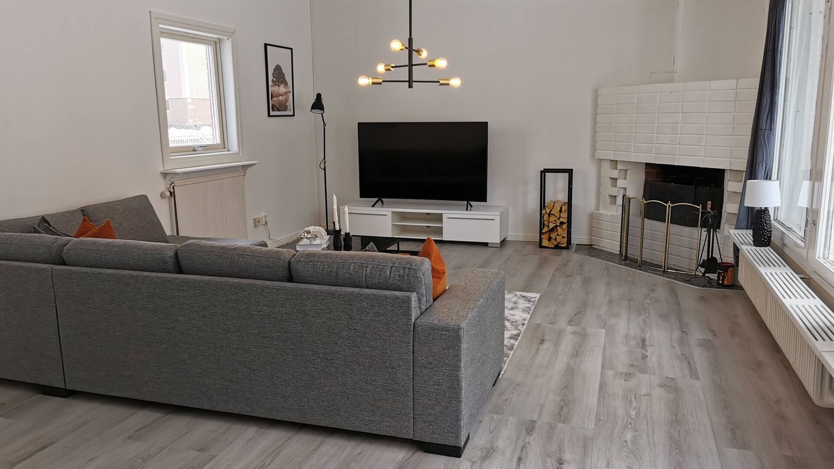 Innerstaden-Ostermalm Villa | A fresh villa close to the center, 3 bedrooms and a large living room
