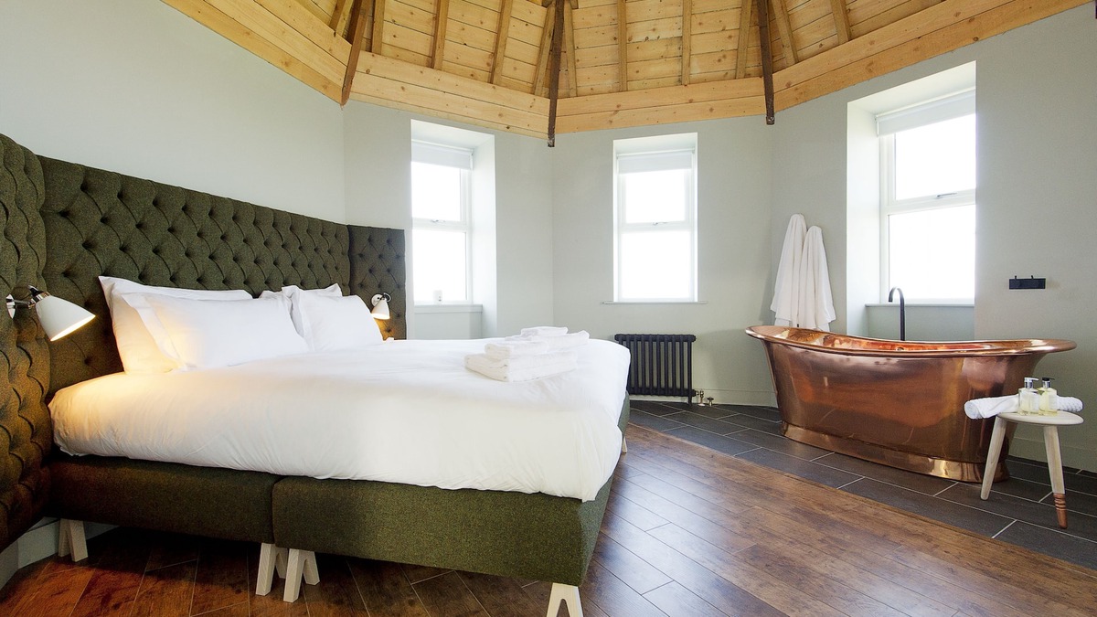 John O'Groats Cottage | A john o'groat that sleeps 2 guests in 1 bedroom