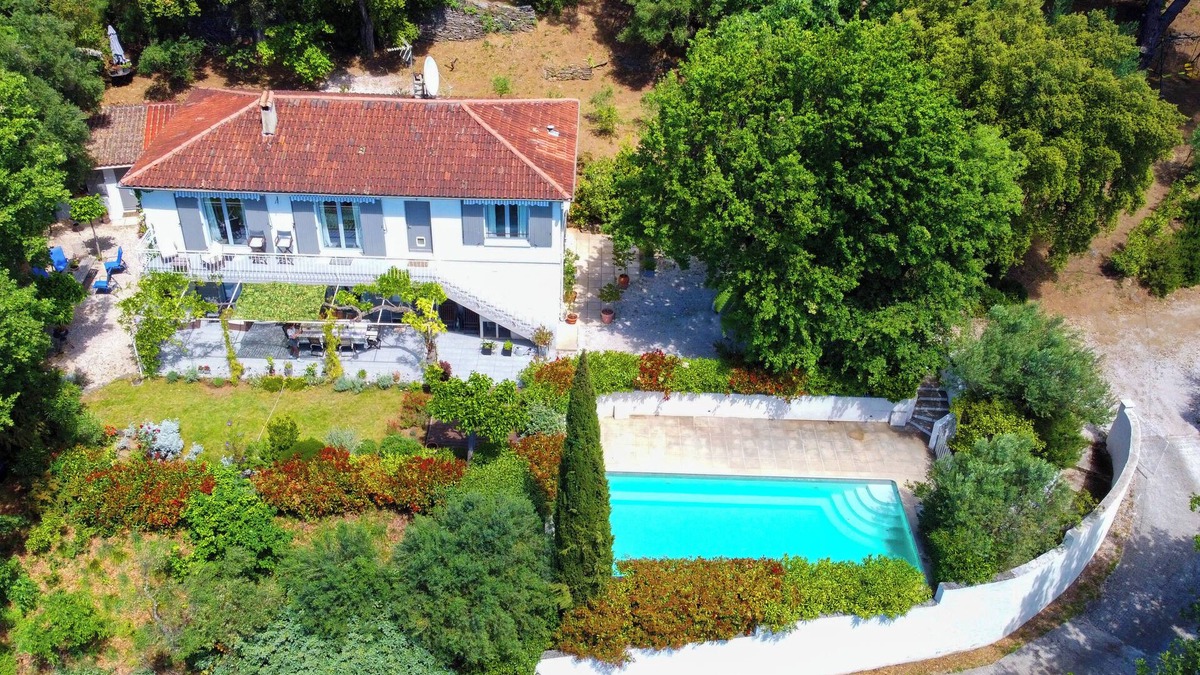 Collobrieres Apartment | A Luxurious Air-conditioned Apartment or entire Villa Heated Pool Panoramic View