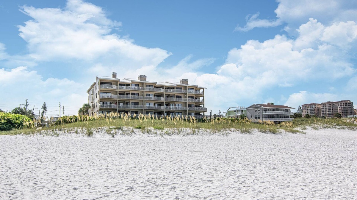 Clearwater Beach Condo | A perfect view from your balcony.just the right amount of sand, sea and sky