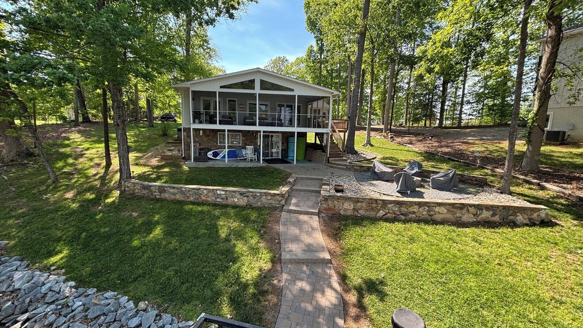 Pasture Gate House | A Perfect Waterfront Getaway on Lake Gaston! Main Lake views. Deep Cove!