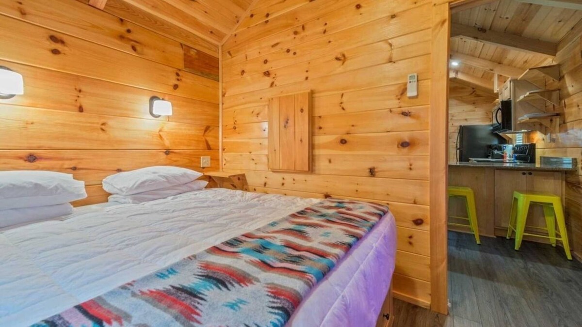 Bryan Cabin | A Place You'll Surely Enjoy! Full Kitchen, Outdoor Swimming Pool, Pets Allowed