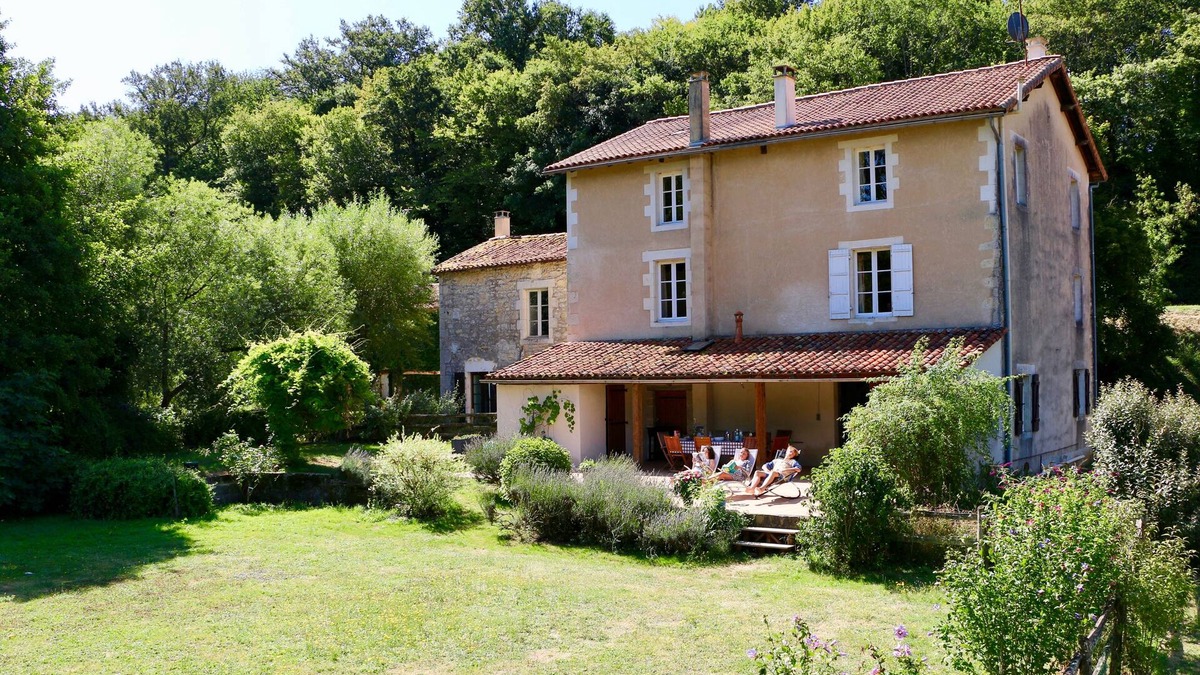Nanteuil-en-Vallee House | A renovated Water Mill - An easy place to lead the good life