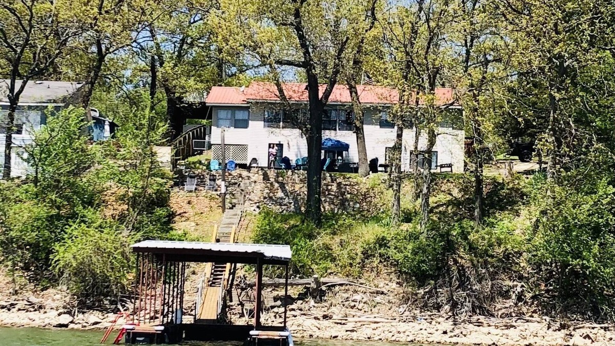 Grove House | A serene waterfront view with private dock. Spend quality family time and relax.