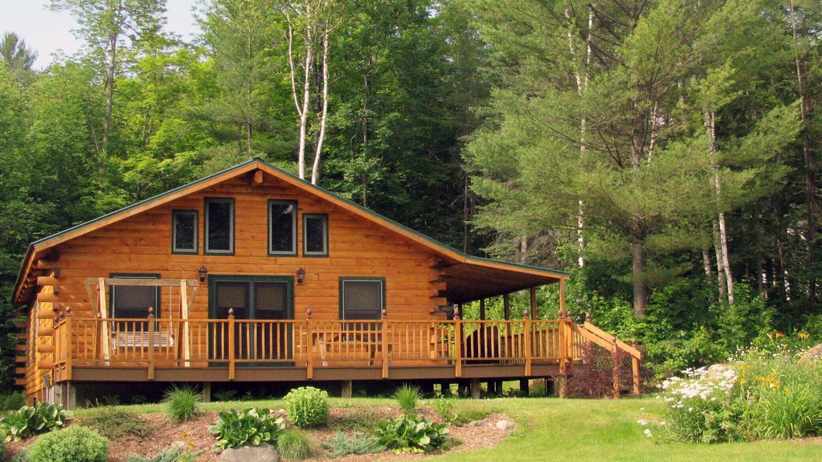 Landaff House | A Space of One's Own - Beautiful Log Home