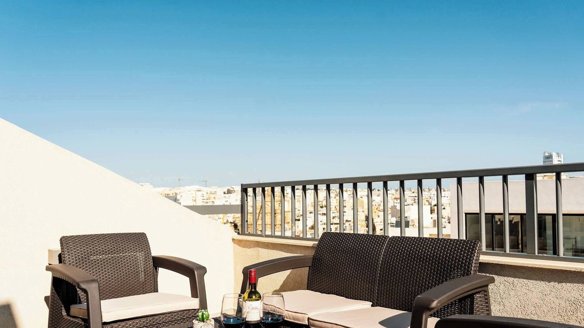 Pieta Apartment | A stylish duplex guests love.