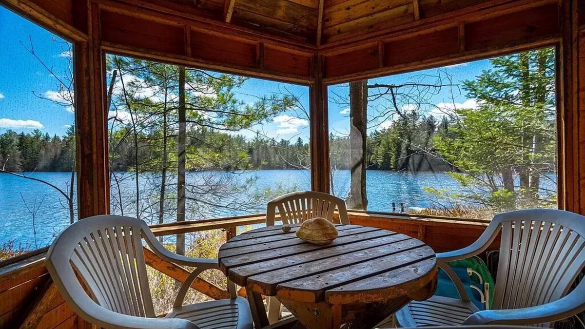 Vermontville Cabin | A True Rustic Cabin with Private Access to Bass Lake and Hiking Trails