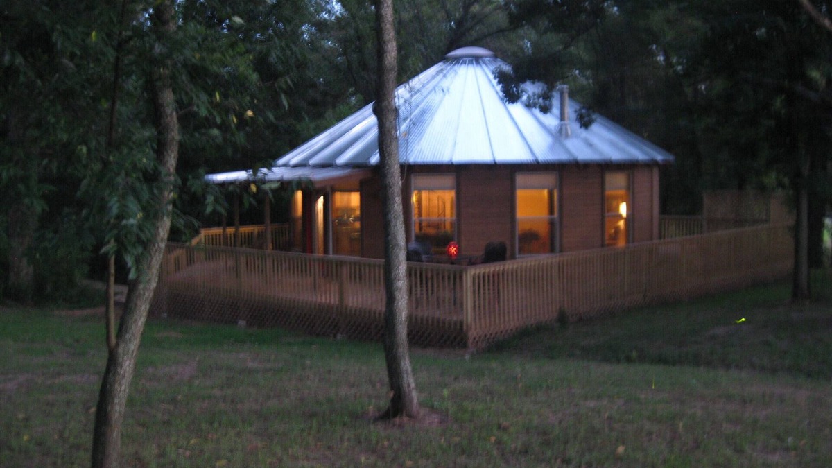 Wesley Cabin | A Unique Experience! Yurt Living In A Beautiful Wooded Setting!