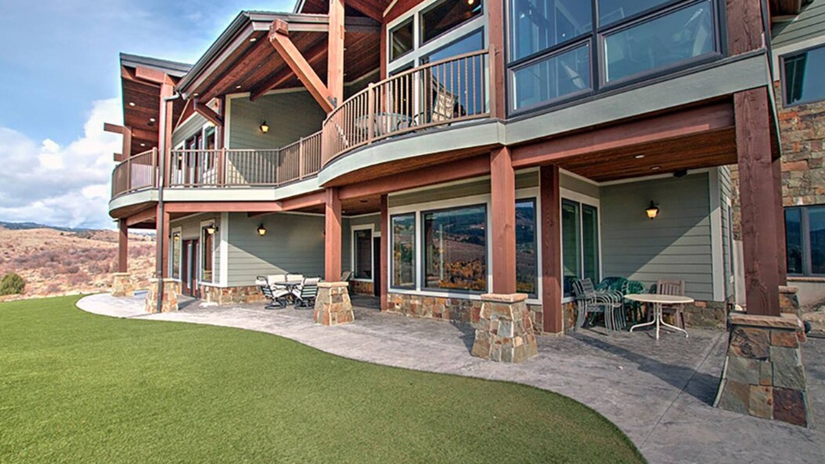 Fish Haven Cabin | A view from the top of the Reserve.