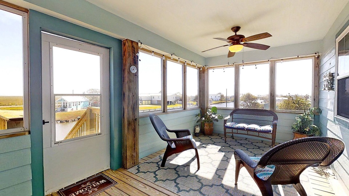 Cedar Lane House | A Wave From It All Rental is minutes from Sargent Beach and Handicap Accessible