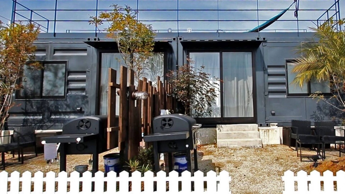 Kamiamakusa House | A1 The sea is in front of you A container hous /Kamiamakusa Kumamoto