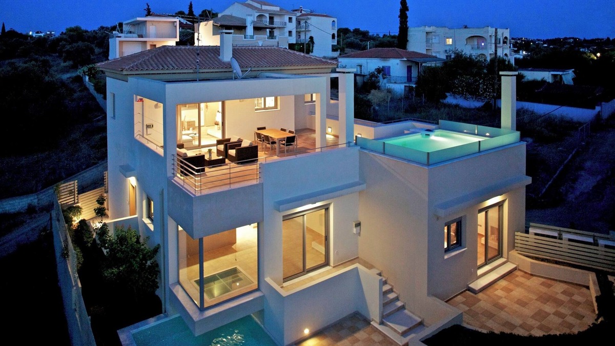 Bouzaiika House | A3 - Luxury house with pool, Goutos Properties Porto Heli