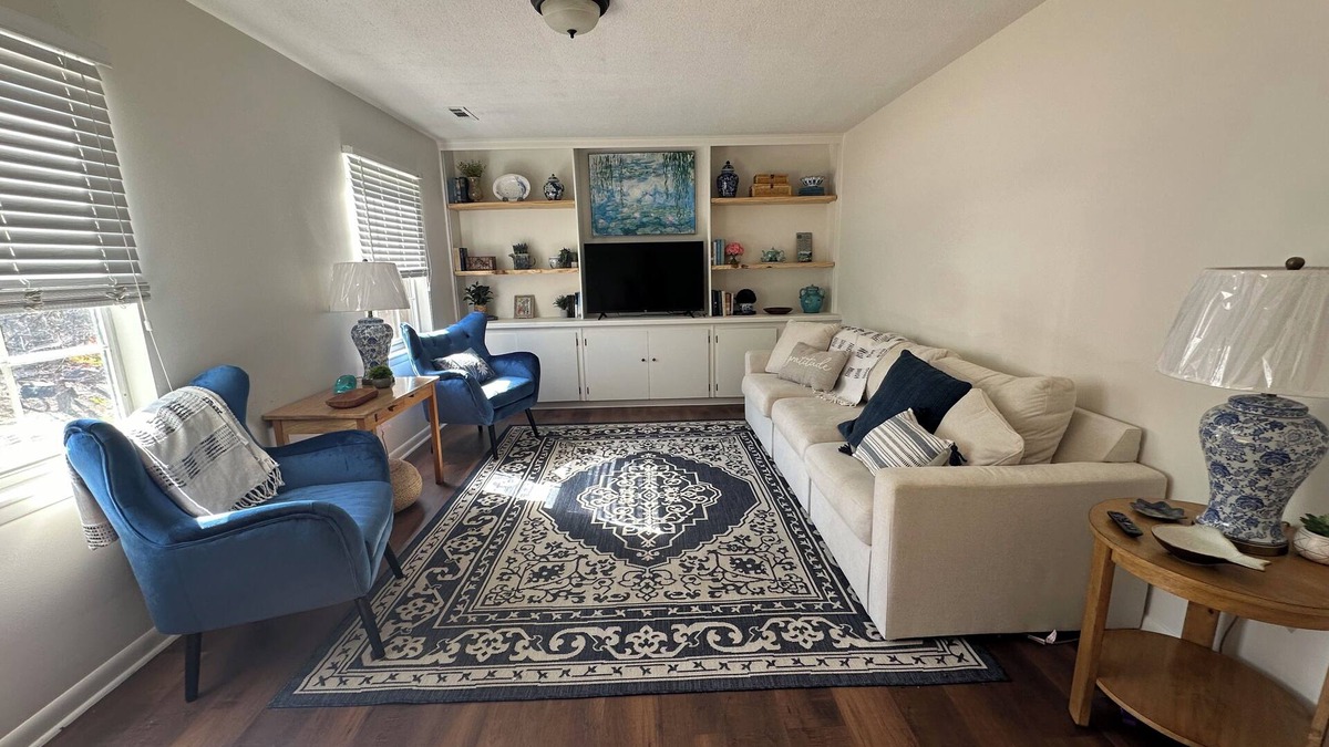Helena House | Abby Lane- a charming home on a safe and quiet street with a nice forest view