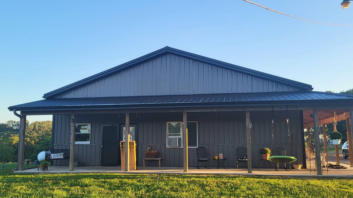 Danville House | Access to 3 bedrooms, laundry room, kitchen, Patio area, and 12 acres to roam
