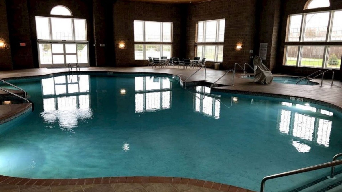 Pembine Apartment | Accessible Deluxe King Suite for 2 | On-Site Pool