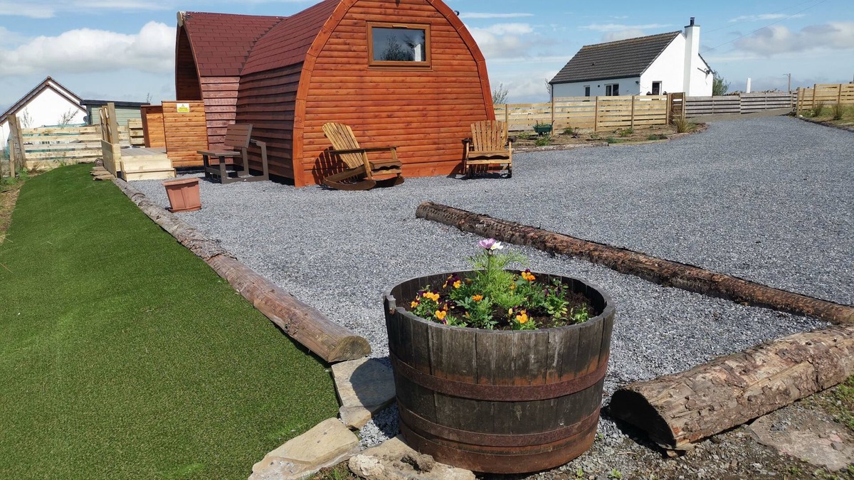 Spittal Cabin | Achmeney Glamping Pod Larger than Average Pod