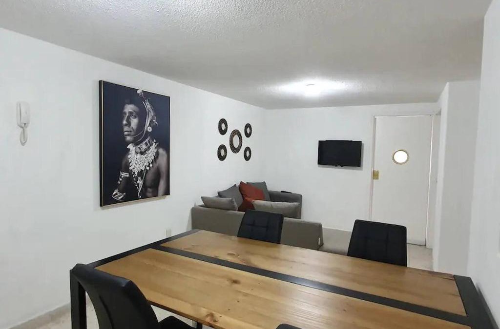 Naucalpan Apartment | Acogedor Departamento En Satelite-echegaray Con Estacionamiento Wifi