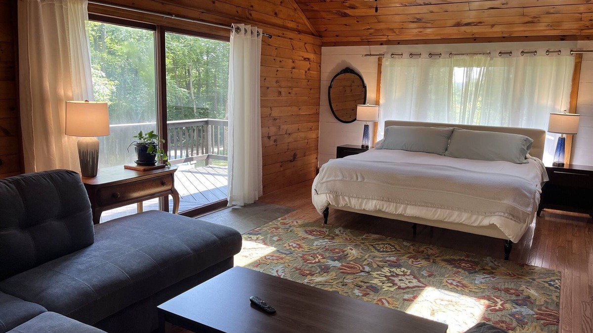Otego House | Acorn Cabin - Cozy cabin in the woods, near ASV