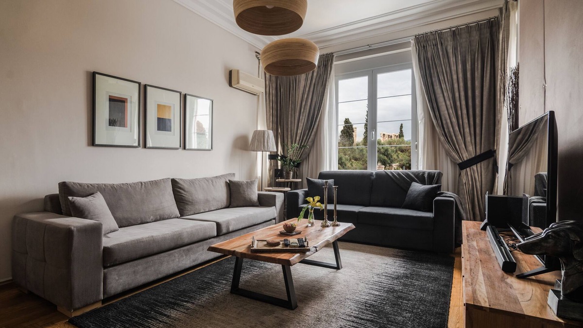 Makrigianni Apartment | Acropolis Exclusive Residence, With Temple Of Zeus View, 8 People, Free Cleaning