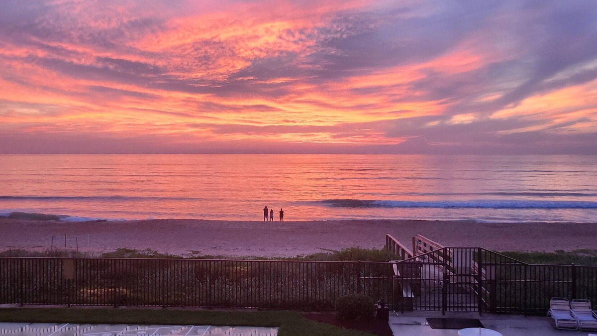 Ormond-by-the-Sea Condo | Actually on the beach! Step off balcony onto the beach & pool! Rare Find!